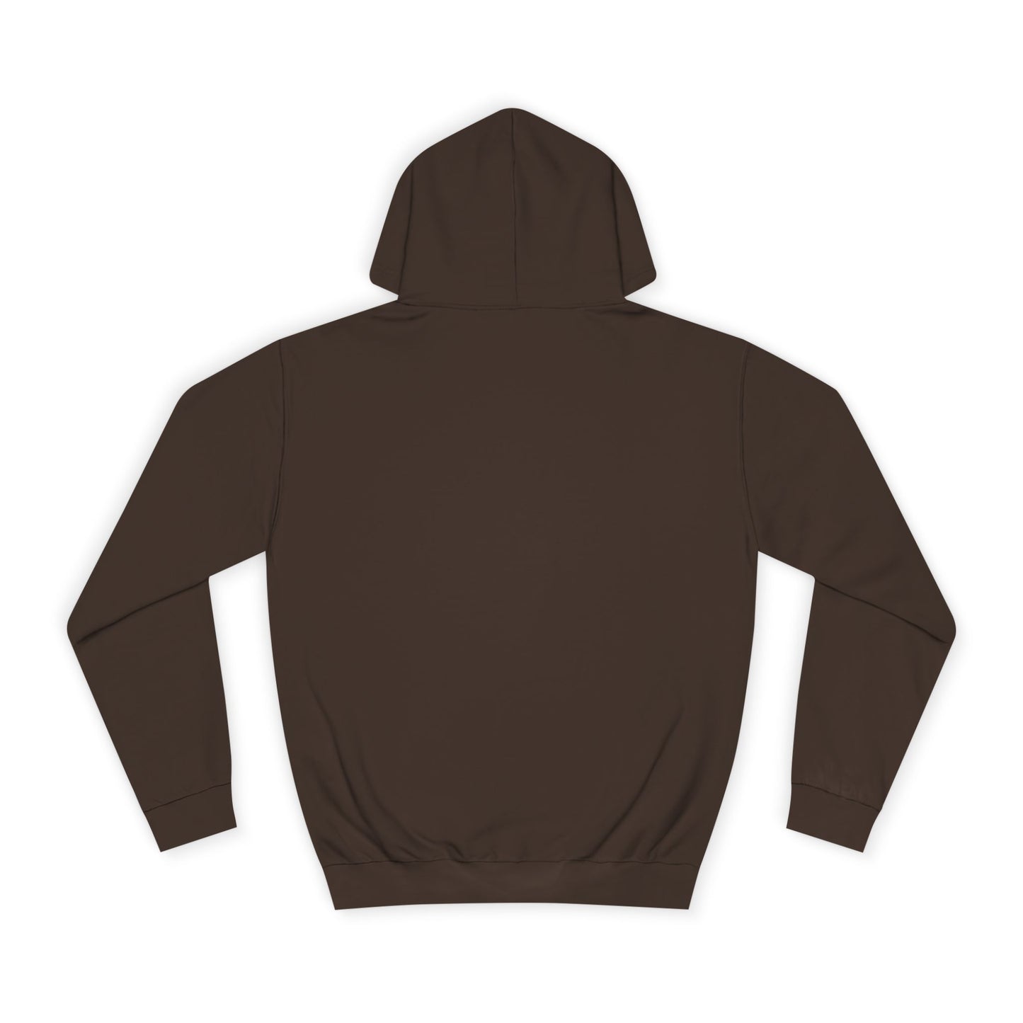 Brown hoodie on a white background