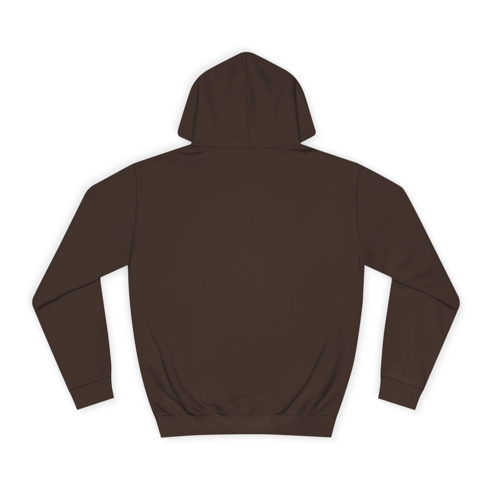 Brown hoodie on a white background