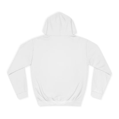 White hoodie on a white background