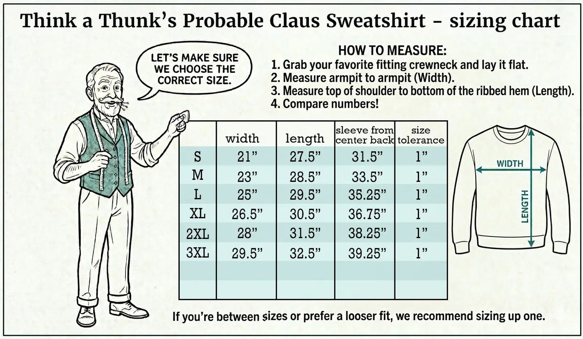 Sizing Chart
